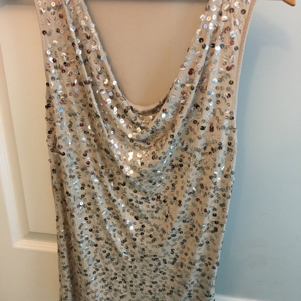 🤎 Apt 9 Sequined Tank Top - Size M